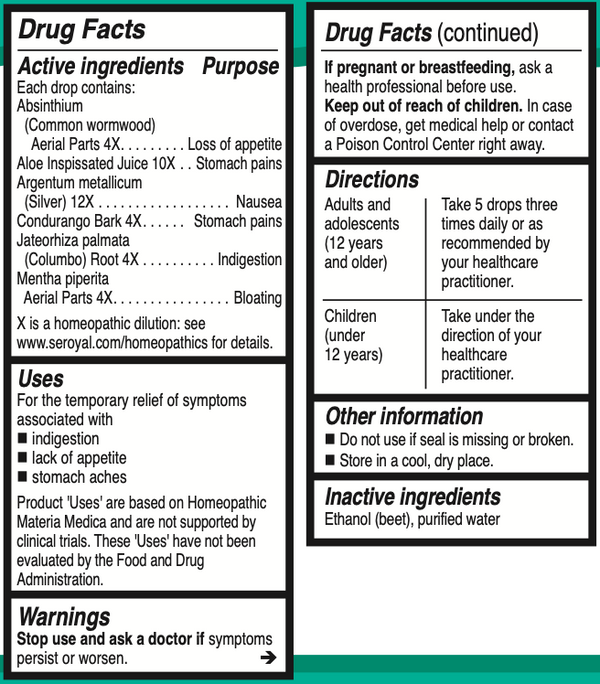 Unda #46 Supplement Facts Label