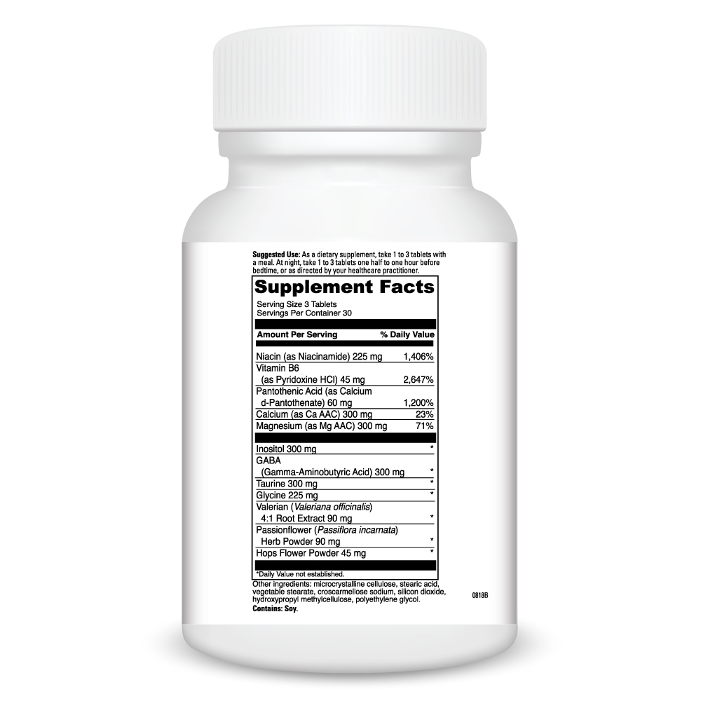 Valer Amino Supplement Facts Label
