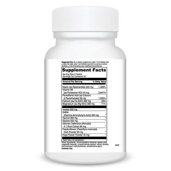 Valer Amino Supplement Facts Label