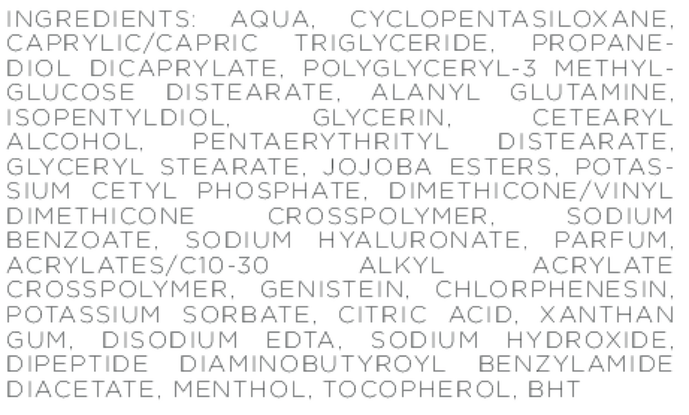 SURFACE CR Supplement Facts Label