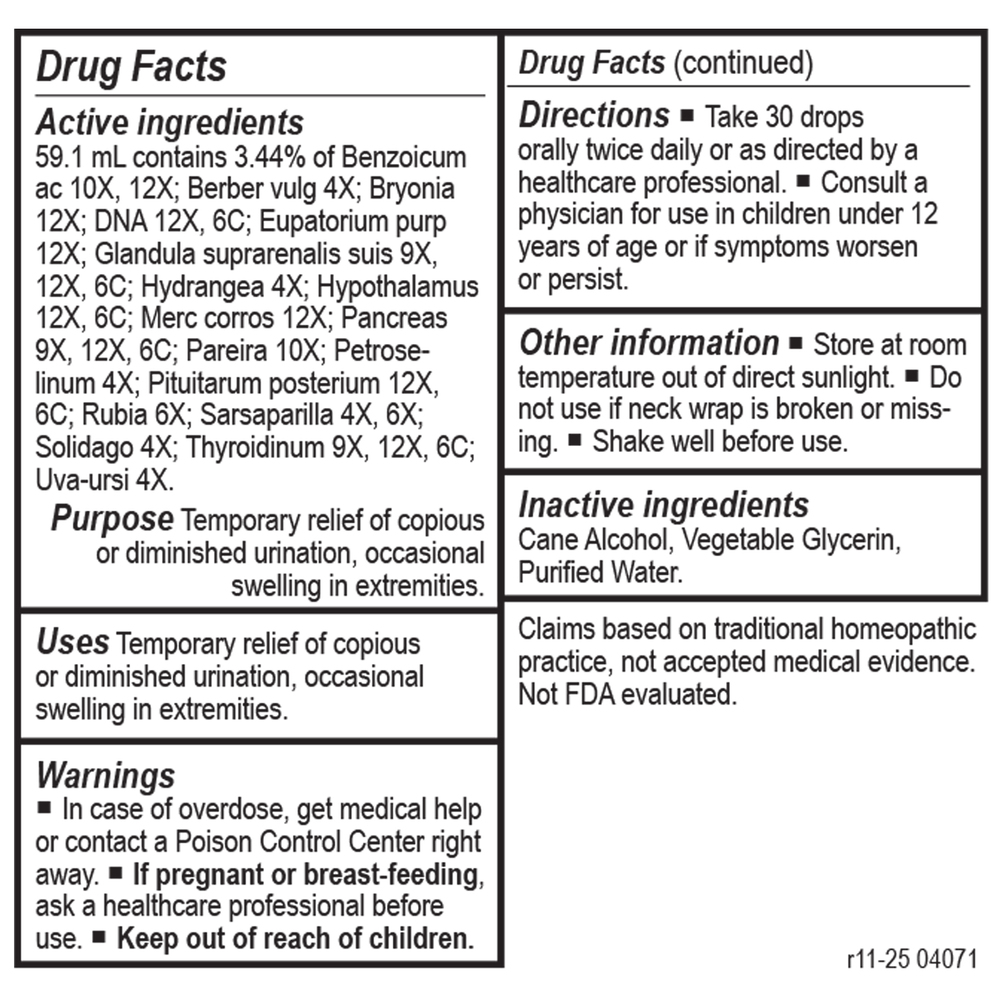 Renapath Supplement Facts Label