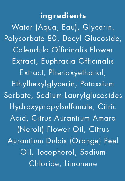 Makeup Dissolver Perfected Supplement Facts Label