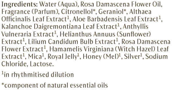 Renewing Night Conditioner Supplement Facts Label