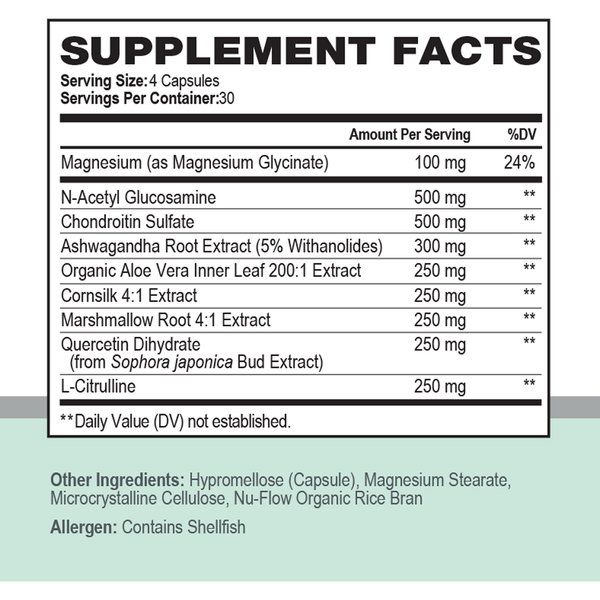 IC Well Supplement Facts Label