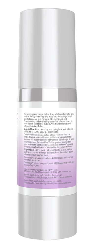 Hyaluronic Acid Crème AM Supplement Facts Label