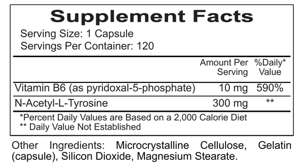 Norival Supplement Facts Label