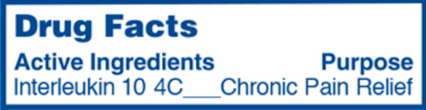 GUNA - IL 10 Supplement Facts Label