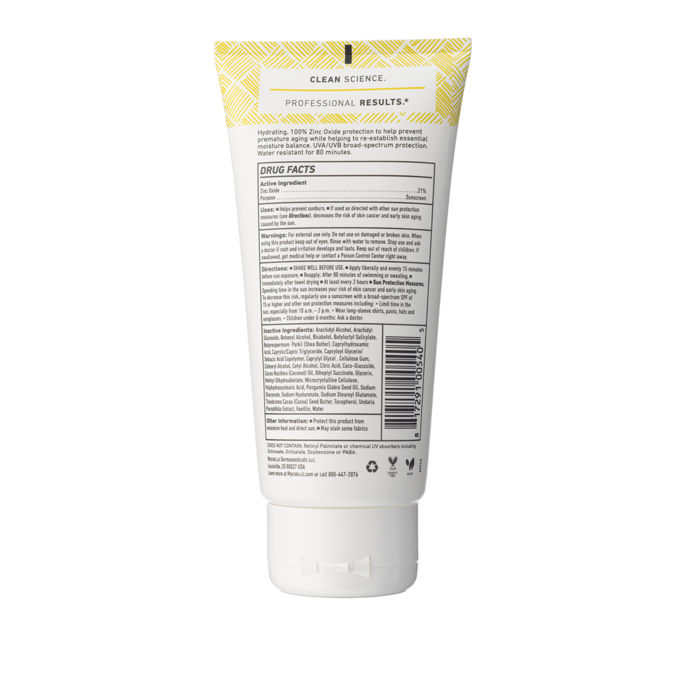 Replenishing Solar Defense Lotion SPF 50 Supplement Facts Label