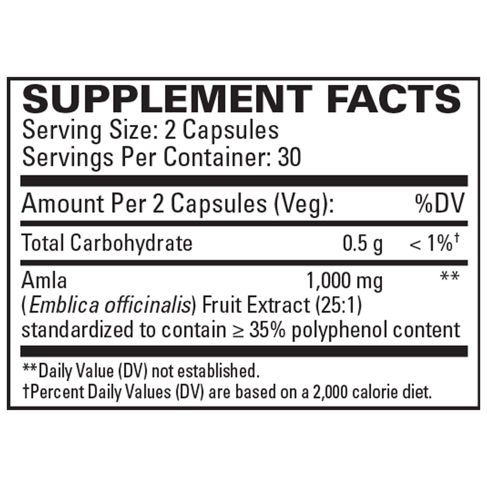 Healthy Cholesterol & Triglycerides Supplement Facts Label