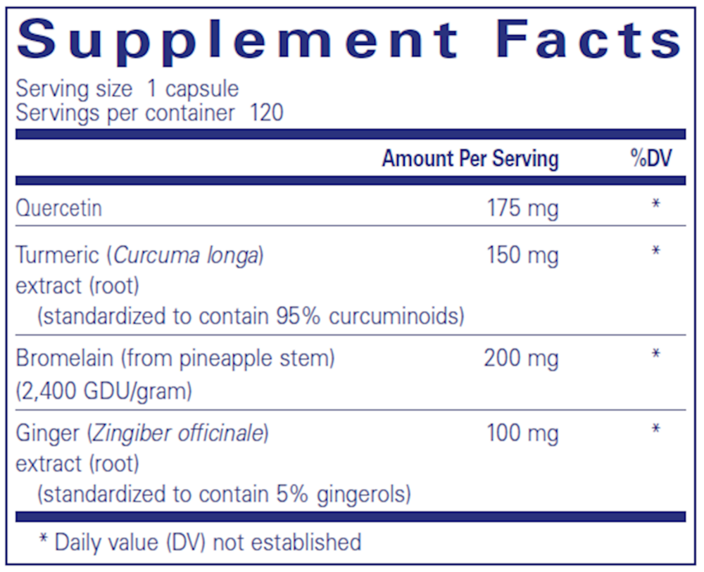 A.I. Formula Supplement Facts Label