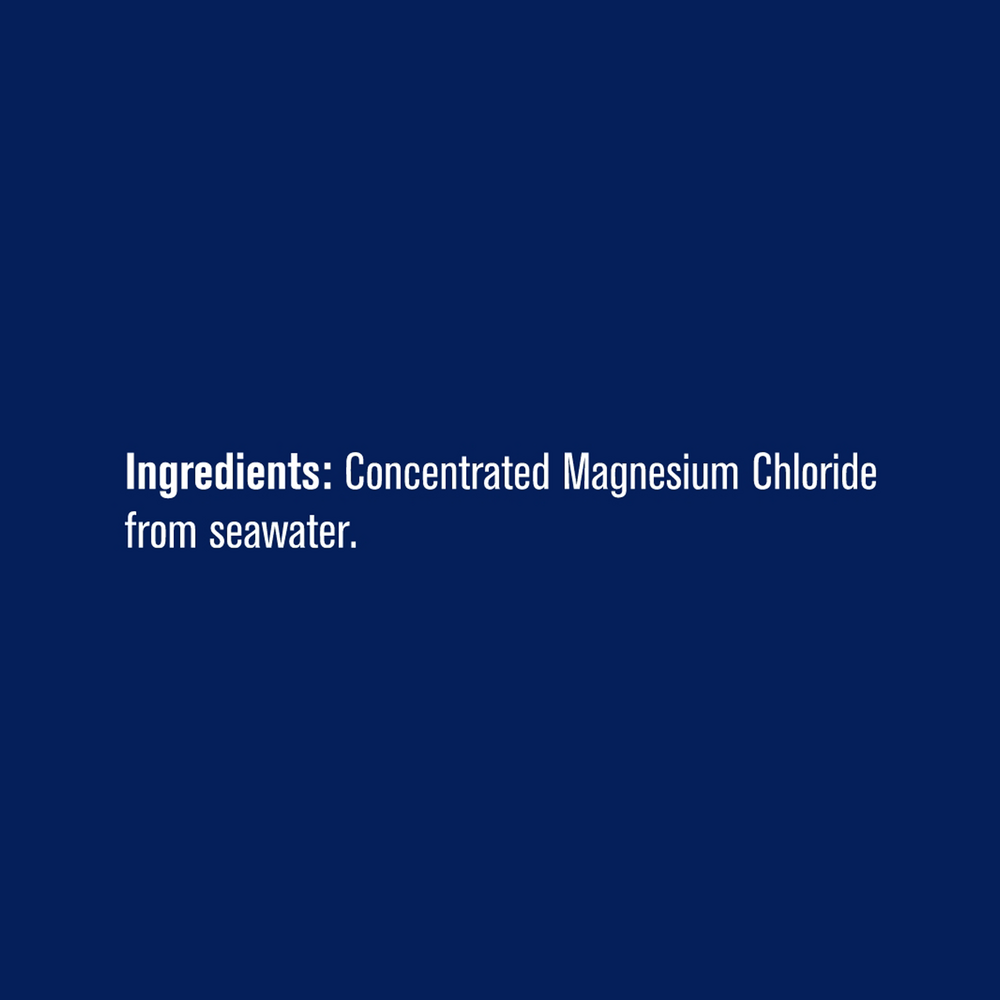 Pure Magnesium Oil Supplement Facts Label