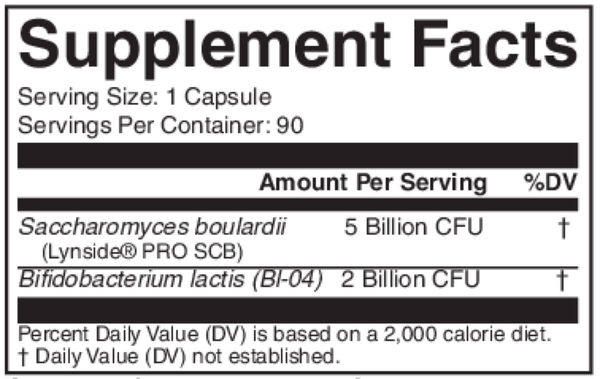 SBC Supplement Facts Label