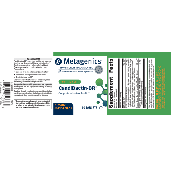 CandiBactin - BR Supplement Facts Label