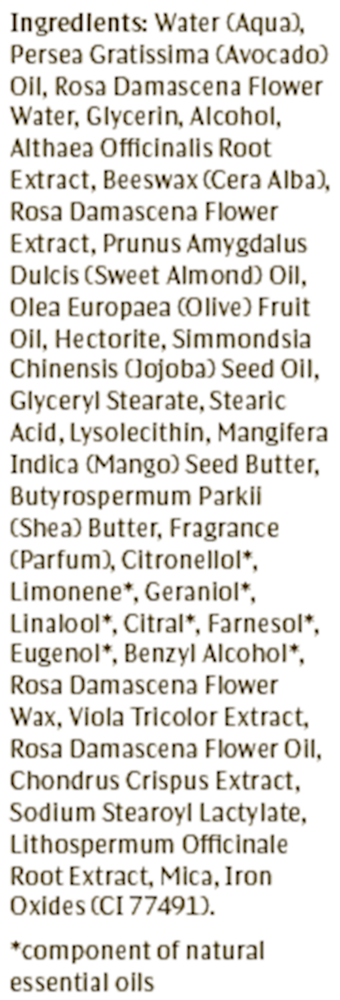Firming Mask Supplement Facts Label