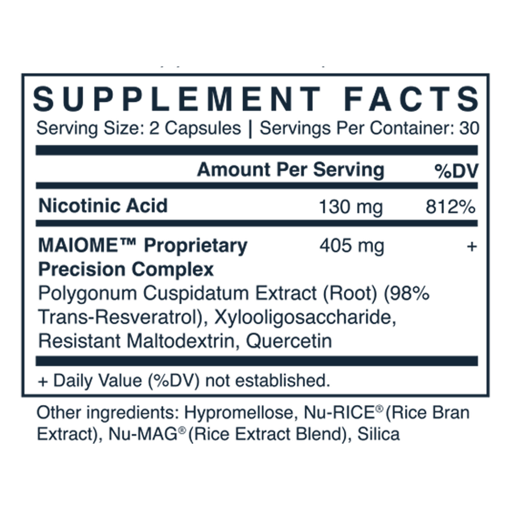 No. 11 - Blood Sugar/Metabolism Supplement Facts Label