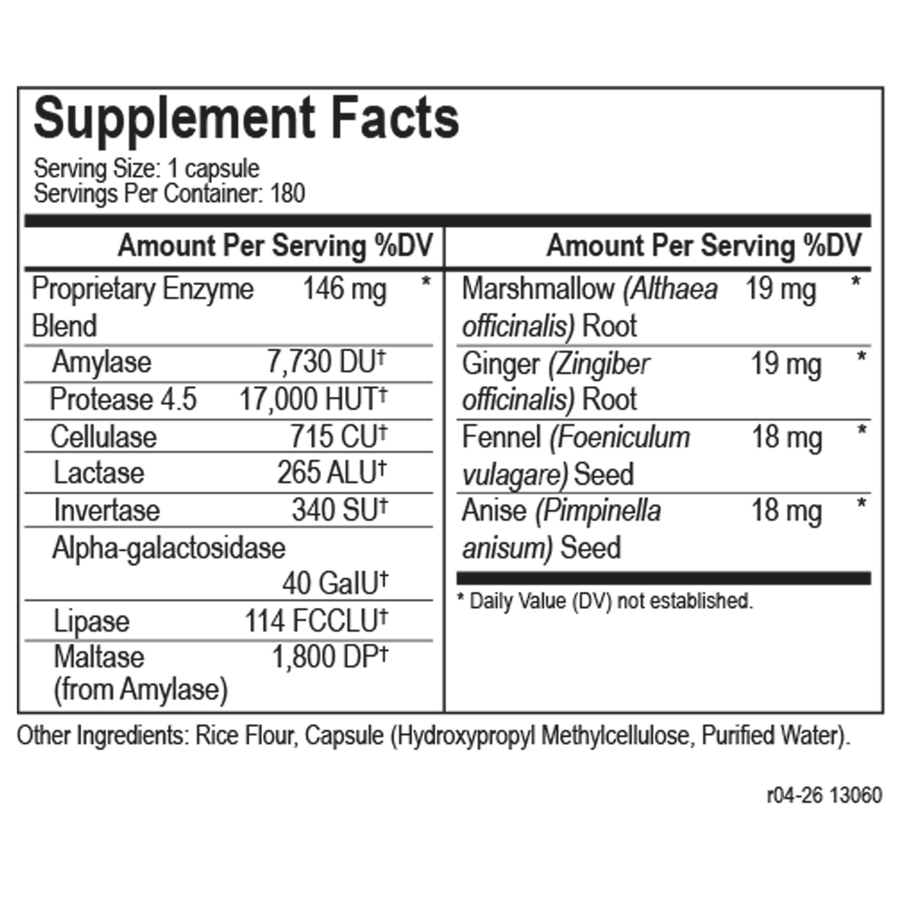 Catalyst-7 Supplement Facts Label