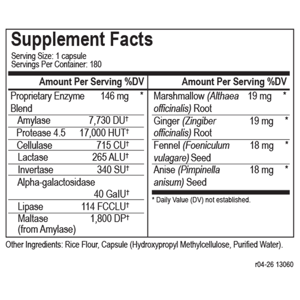 Catalyst-7 Supplement Facts Label