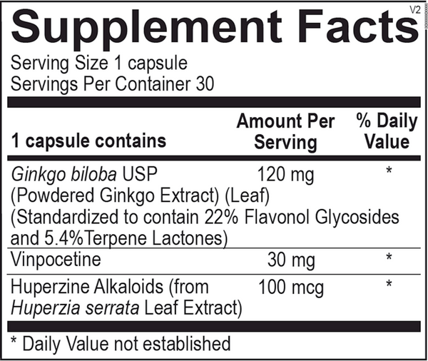 Membrin Supplement Facts Label