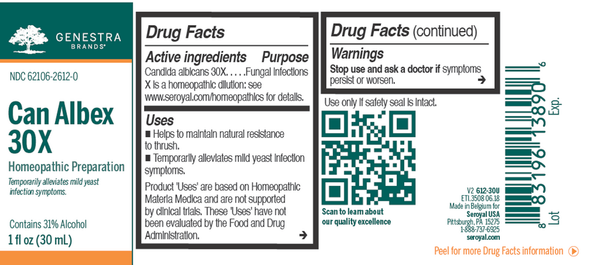 Can Albex 500X Supplement Facts Label