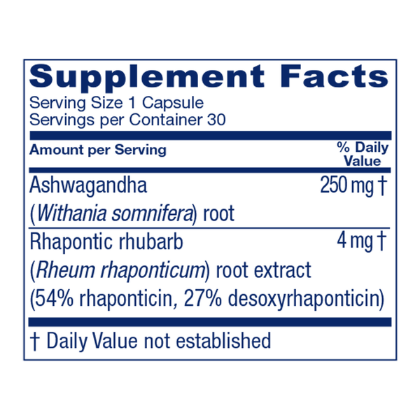 Peri/Meno Ease Supplement Facts Label