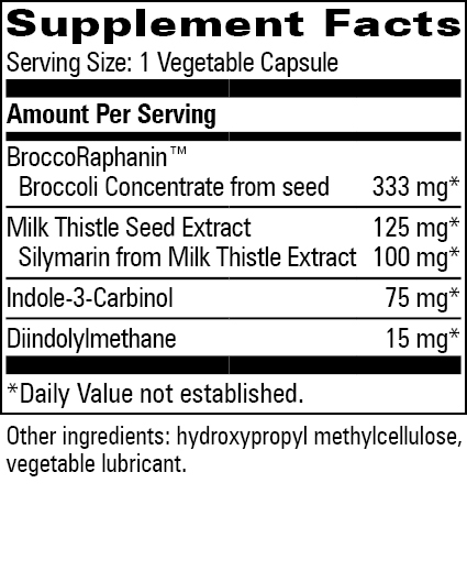 Vital Immunity® Supplement Facts Label
