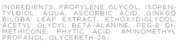 ALPHA BRIGHT SERUM Supplement Facts Label