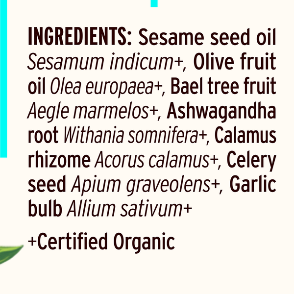 Ear Oil Supplement Facts Label