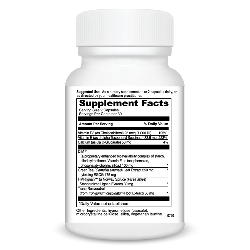 Biodim Complex Supplement Facts Label