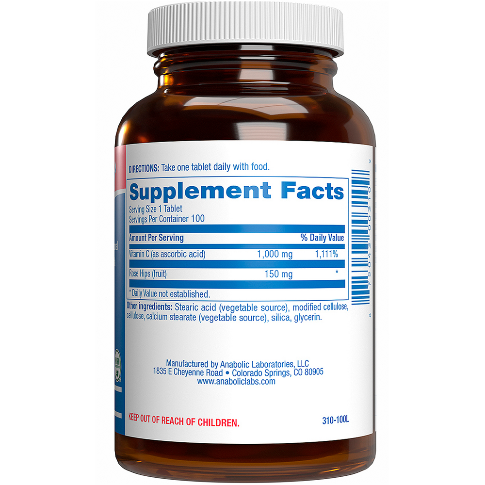 T.R.I. - C-1000 Supplement Facts Label