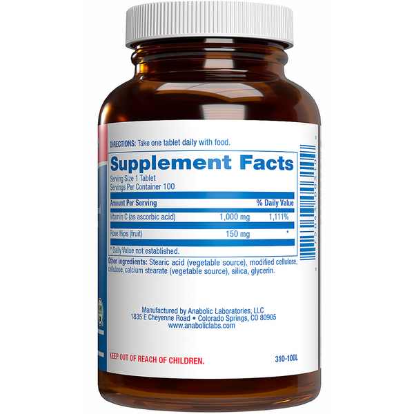 T.R.I. - C-1000 Supplement Facts Label