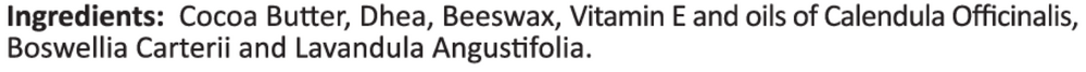 Renewed Vaginal Suppositories Supplement Facts Label