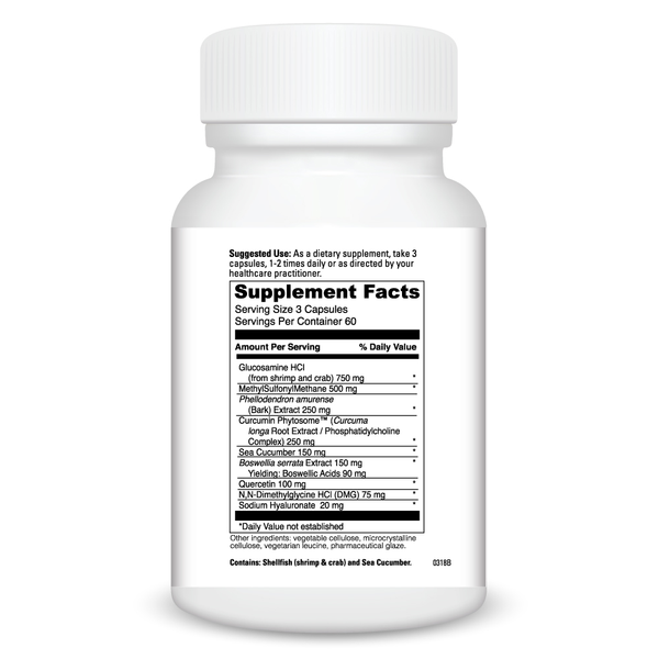 CX-2 Solution Supplement Facts Label