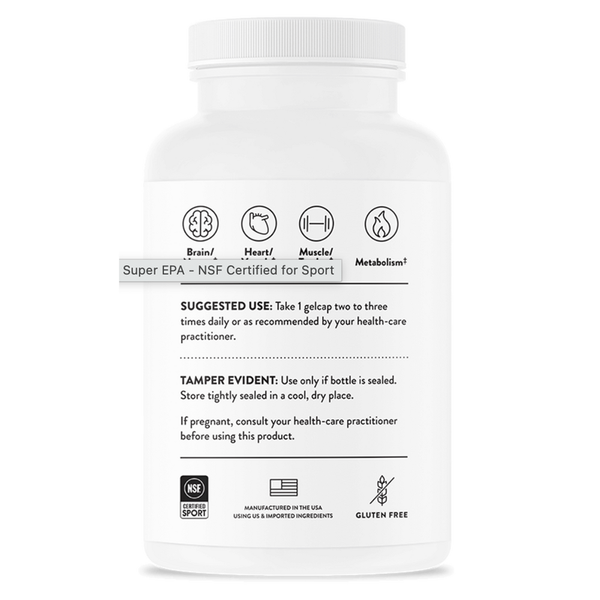 Super EPA Supplement Facts Label