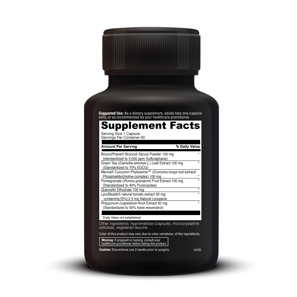 Phyto Benefits Supplement Facts Label