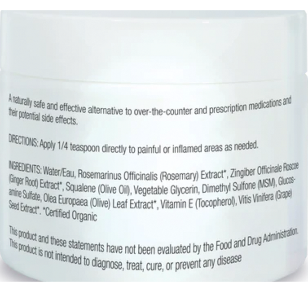 Inflammation Relief Therapy Supplement Facts Label