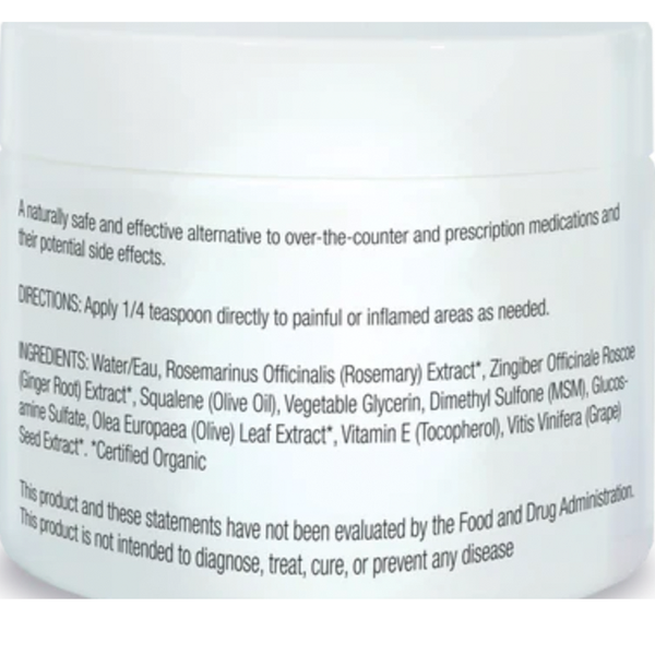 Inflammation Relief Therapy Supplement Facts Label
