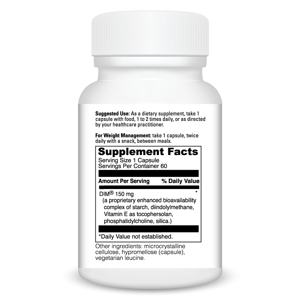 Dimpro 150 mg Supplement Facts Label