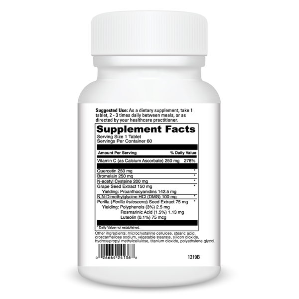 Aller Dmg Supplement Facts Label