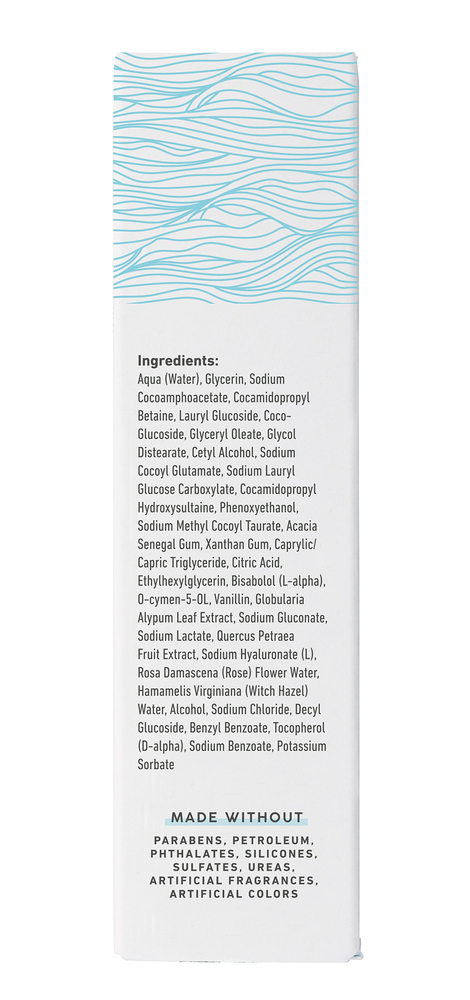 Ultra Hyaluronic Cleanser Supplement Facts Label
