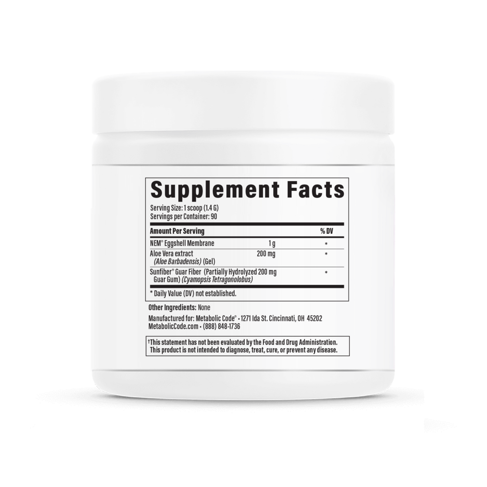 Adpt-Cell Signal Powder Supplement Facts Label