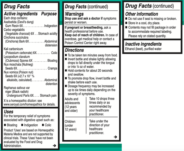 Kalium Carbonicum Plex Supplement Facts Label