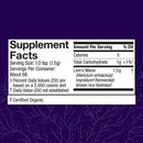 lion's mane powder host defense supplement facts