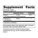 coq10 st-100 (metagenics) supplement facts