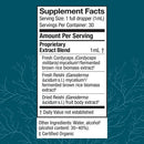 cordychi extract host defense supplement facts