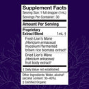 lion's mane extract host defense supplement facts