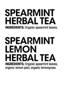 spearmint nutrition facts