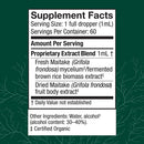 maitake extract 2oz host defense supplement facts