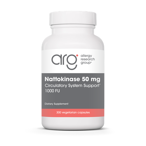nattokinase 50 mg nsk-sd 300 caps allergy research group