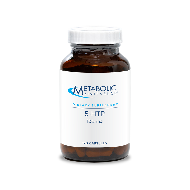 5-HTP (5-Hydroxytryptophan) 100 mg (Metabolic Maintenance) 120ct front