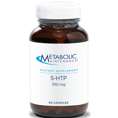 5-HTP (5-Hydroxytryptophan) 100 mg (Metabolic Maintenance) 60ct front